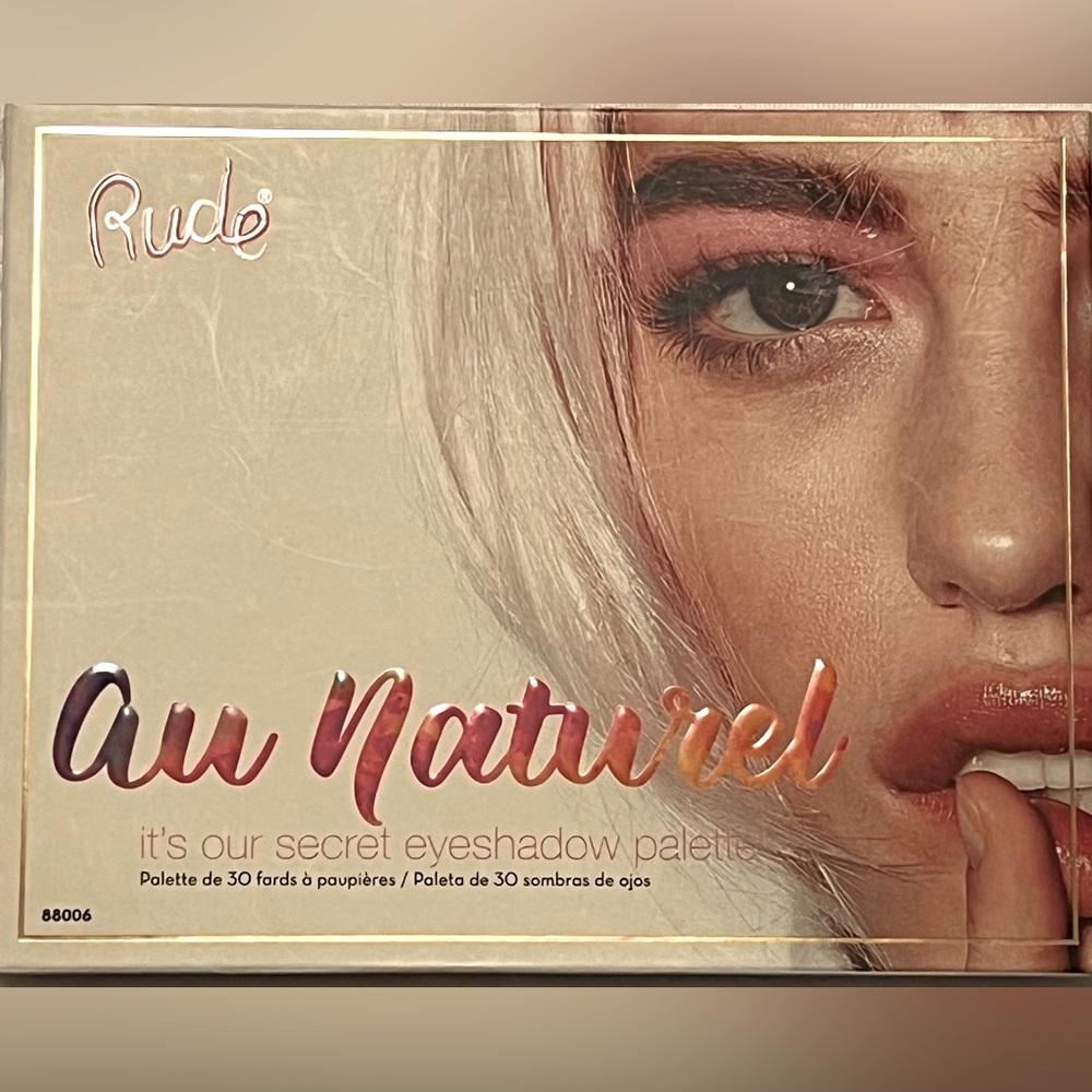 Rude Cosmetics Au Natural palette